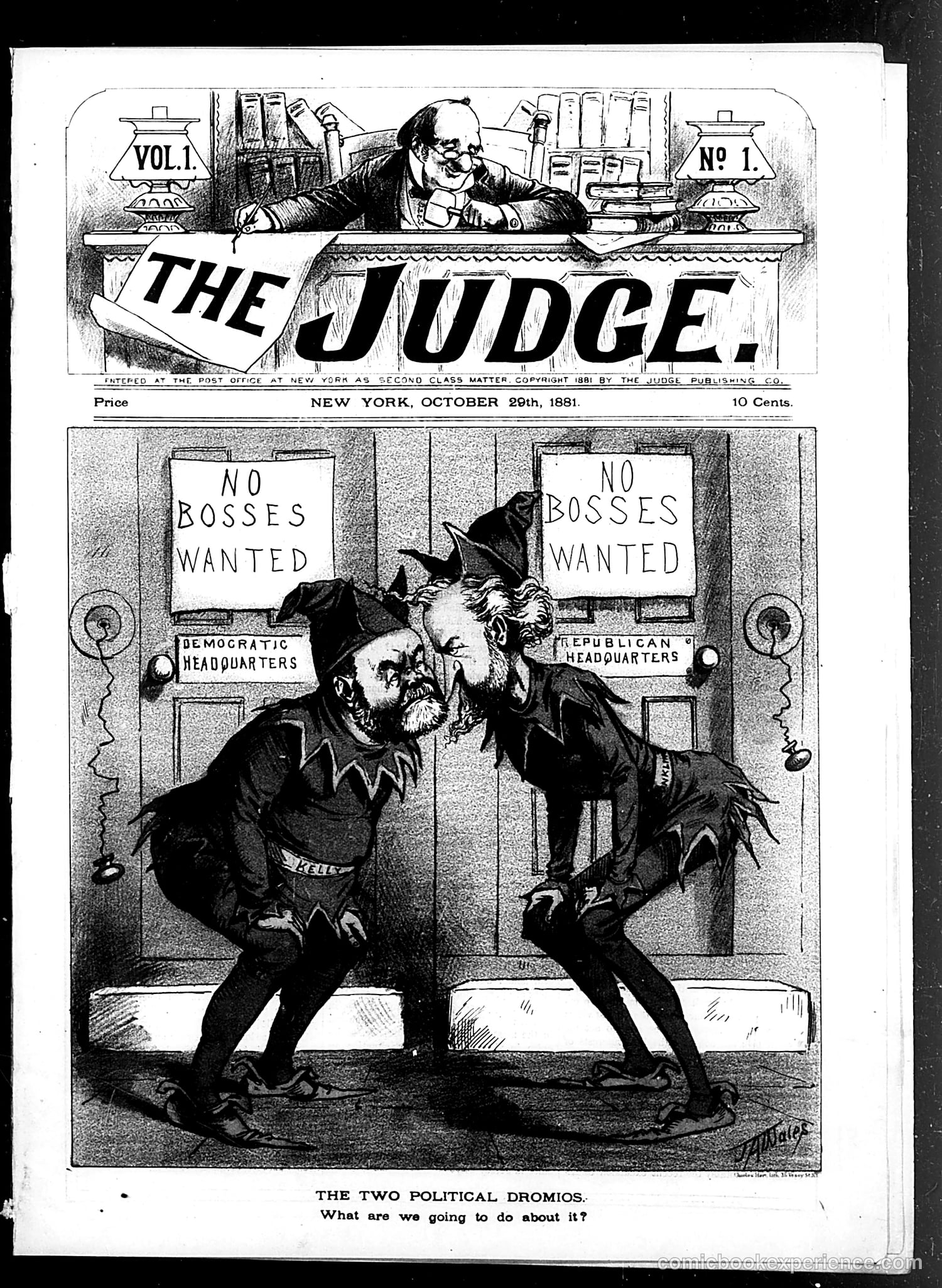 Historical artwork from the Judge collection